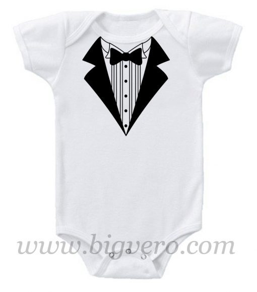 Baby Tuxedo Baby onesie