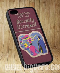 Beetlejuice Inspired Handbook For The Recently Deceased Cases iPhone, iPod, Samsung Galaxy