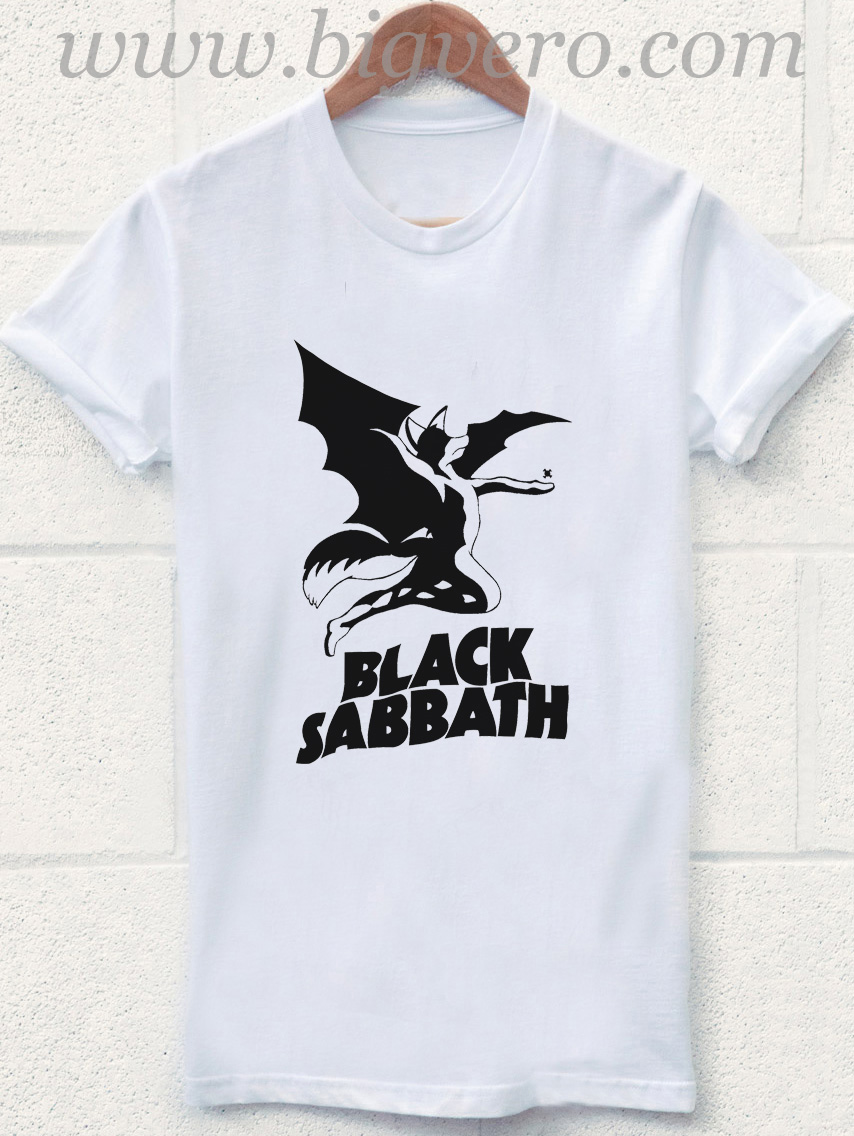Black Sabbath T Shirt - Unique Fashion Store Design - Big Vero