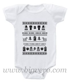 DOCTOR WHO HOLIDAY Baby Onesie