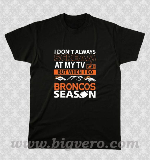 Denver Broncos Super Bowl 50 Quote T Shirt