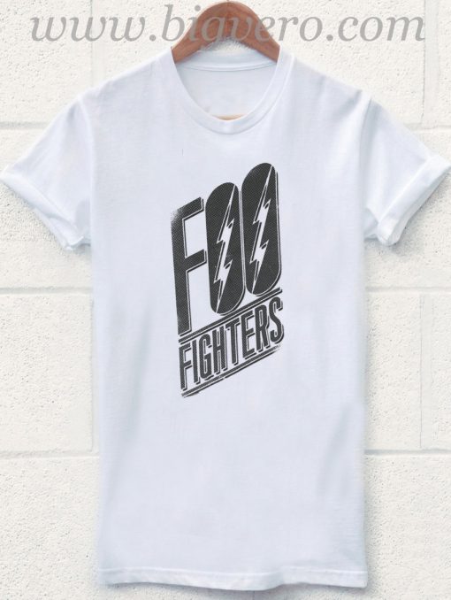 Foo Fighters Slanted Logo T Shirt