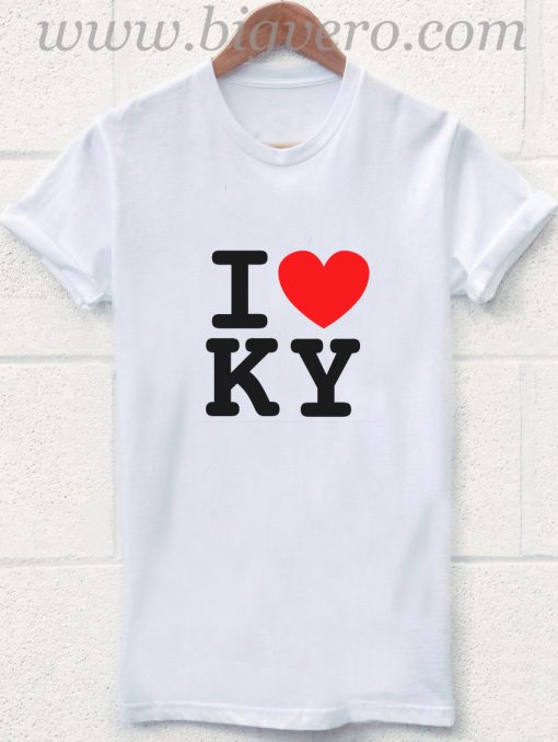 I Heart KY Kentucky T Shirt