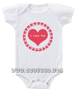 I Love You So Much Dad and Mom Baby Onesie