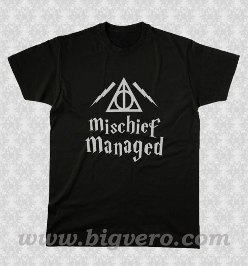 Mischief Managed Harry Potter T Shirt