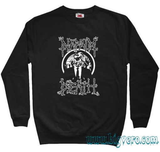 Napalm Death Sweatshirt Size S-XXL