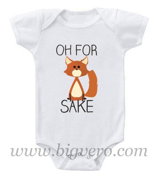 Oh, For Fox Sake Baby Onesie