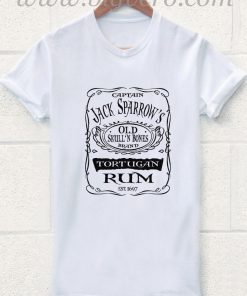 Pirates of the Caribbean Captain Jack Sparrow T Shirt