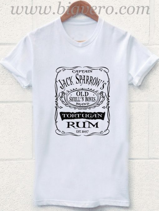 Pirates of the Caribbean Captain Jack Sparrow T Shirt