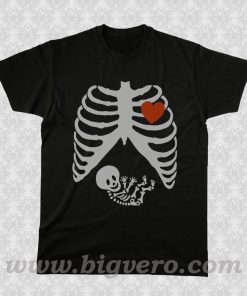 Maternity Skeleton T Shirt