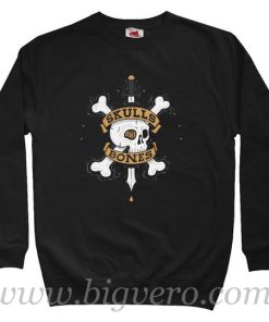 Skulls Bones Sweatshirt Size S-XXL