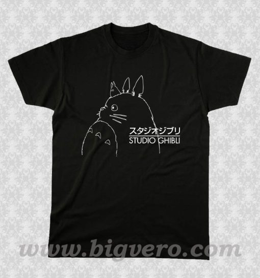 Studio Ghibli Inspired Totoro T Shirt
