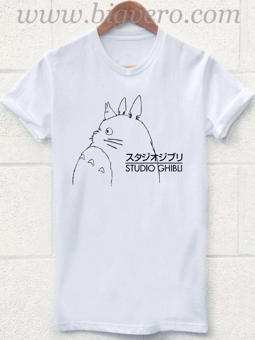 Studio Shirt Inspired Totoro T Shirt - Unique Fashion Store Design - Big Vero