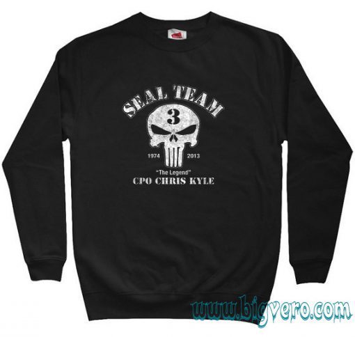 US Sniper Chris Kyle American Legend Sweatshirt Size S-XXL