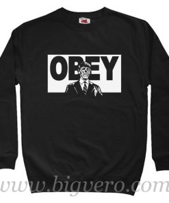 Zombie Obey Sweatshirt Size S-XXL