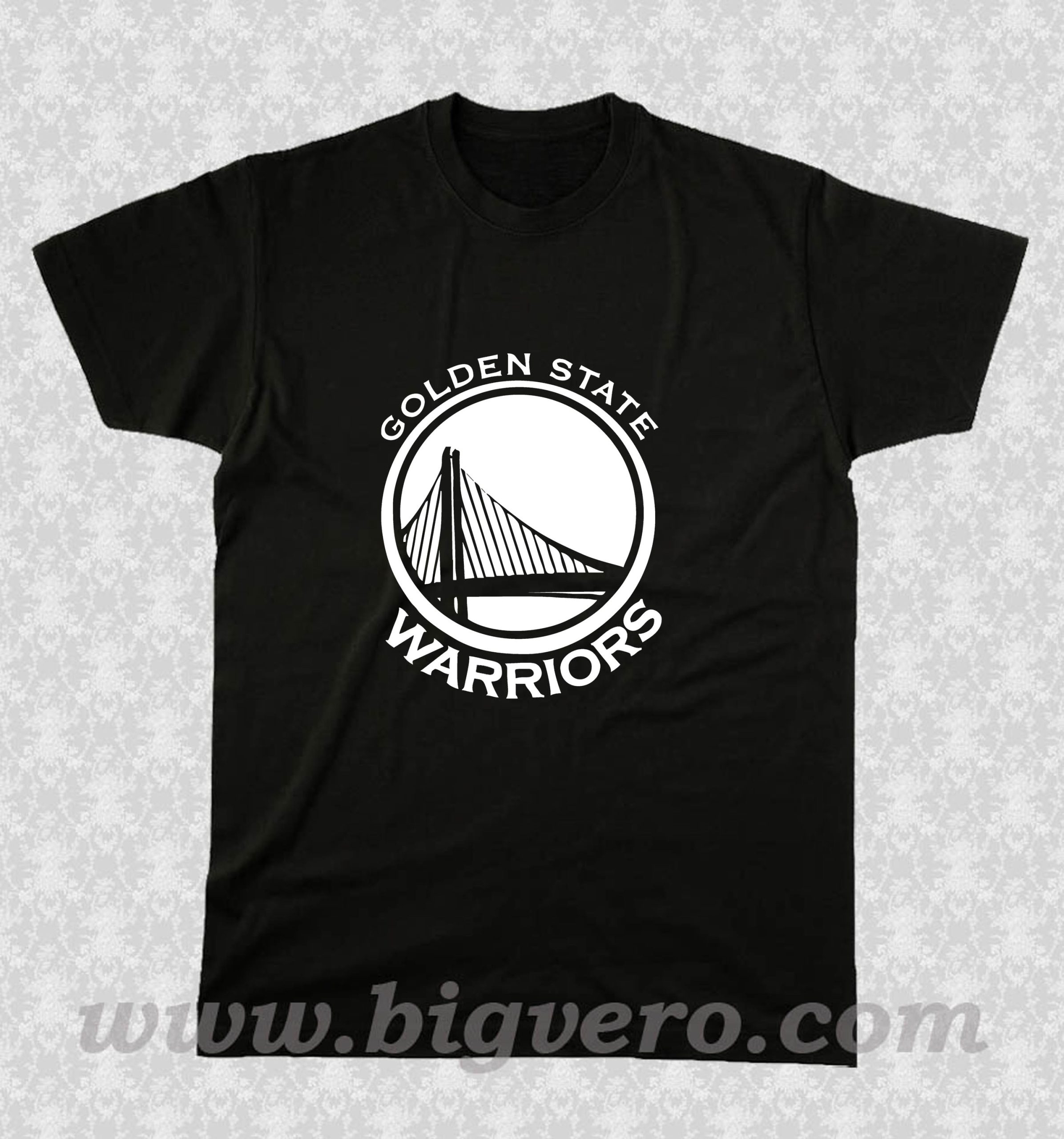 warriors shirt black