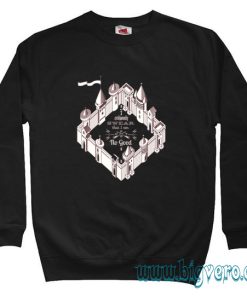 marauders map Harry Potter Sweatshirt Size S-XXL