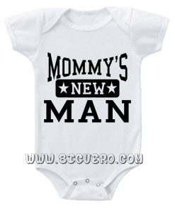 Mommy's New man baby Onesie