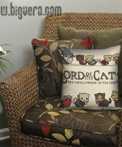 The Lord of the Cats Pillow Cover