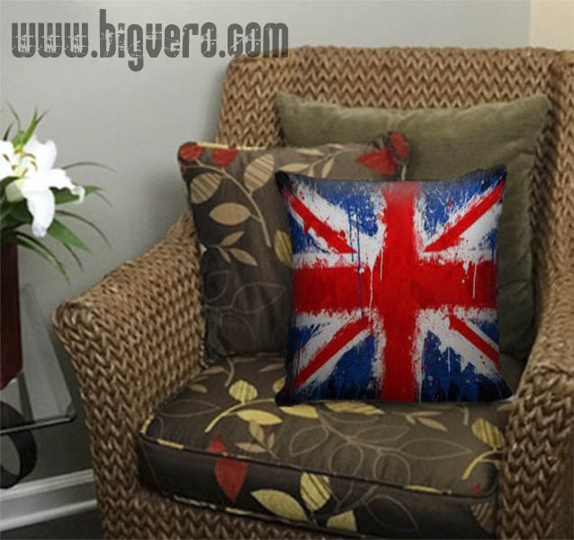 British Pillow Cover Unique Fashion Store Design Big Vero