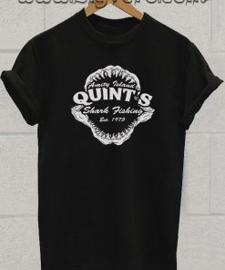 quint shark fishing T Shirt