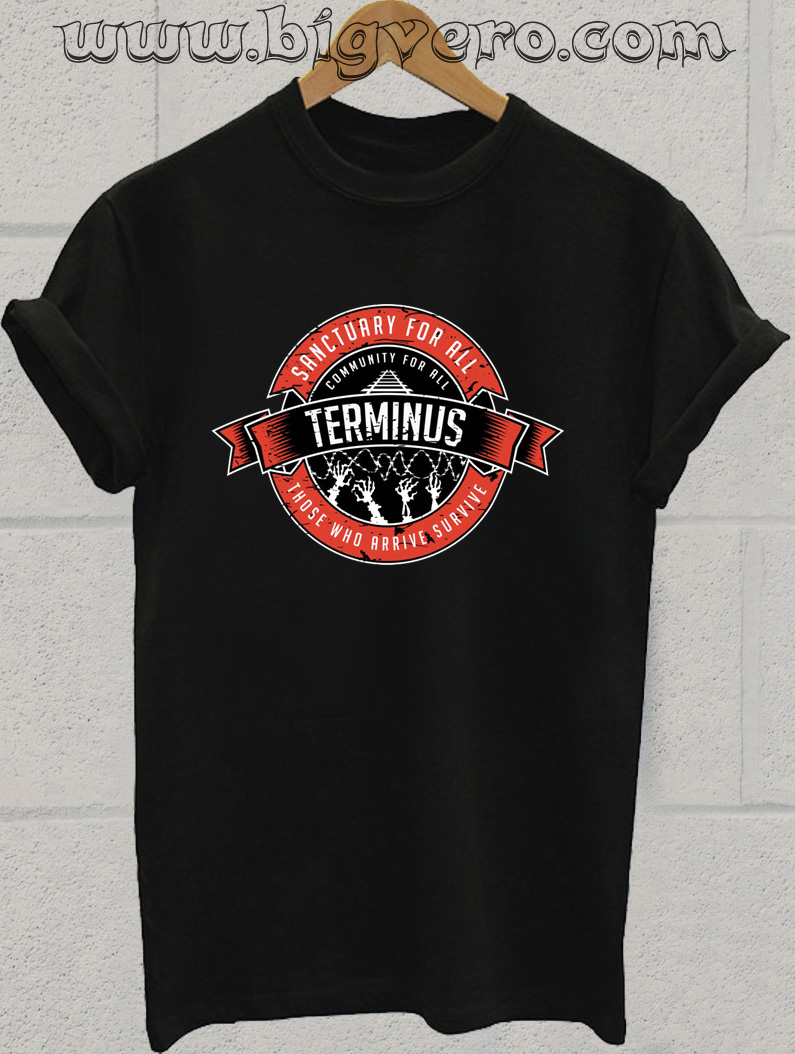 terminus walking dead t shirt