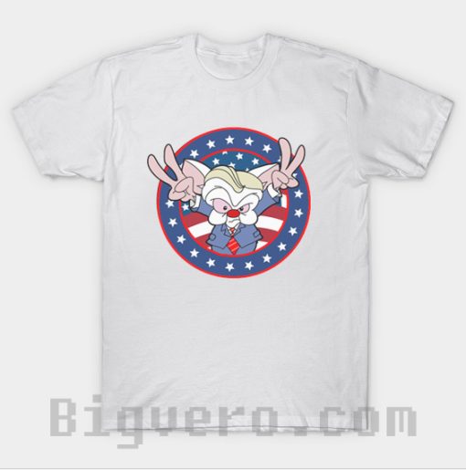 Try to Take Over The World Pinky And The Brain Tshirt