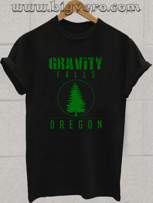 Gravity Falls Oregon Pine Tshirt