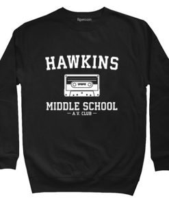 Hawkins Middle School AV Club Sweatshirt