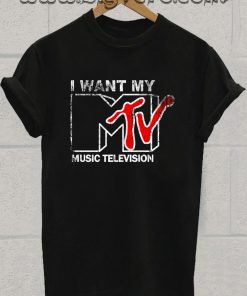 I Want My Music TV TShirt
