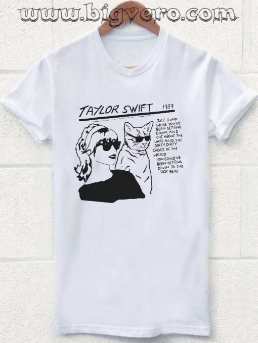 Sonic Youth Goo Parody Taylor Swift Tshirt