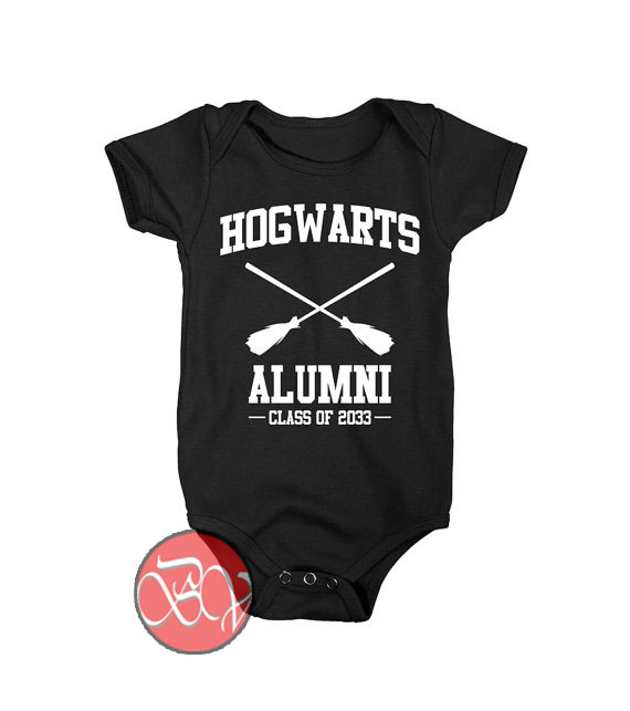 Hogwarts Alumni Class Of 2033 Baby Onesie Cool Baby Onesie