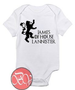 House Of Lannister Baby Onesie