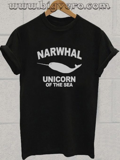 Narwhal whale Animal rights vegan Tshirt