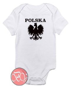 Polish Eagle,Polska Baby Onesie