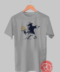 Banksy Flower Tshirt