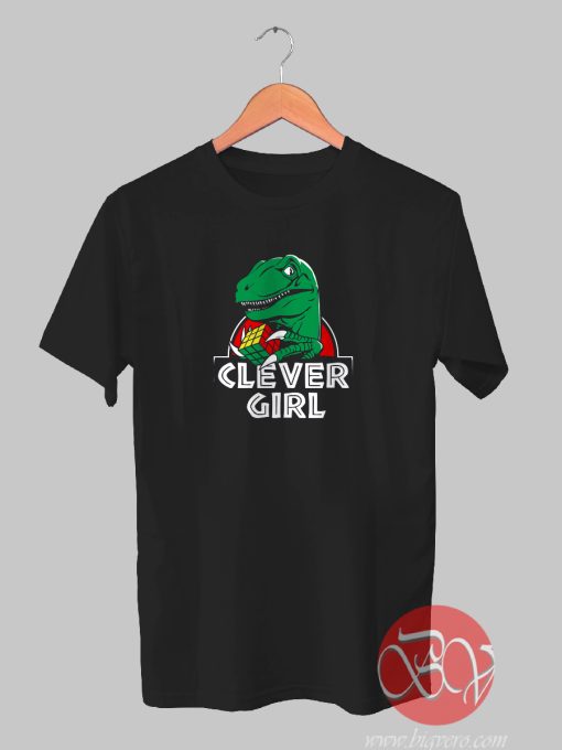 Clever Girl Dinosaurs Tshirt