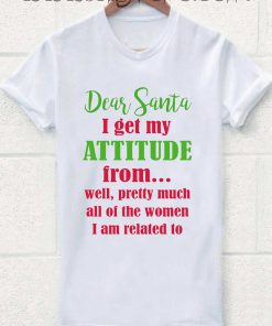 Dear Santa I Get My Attitude