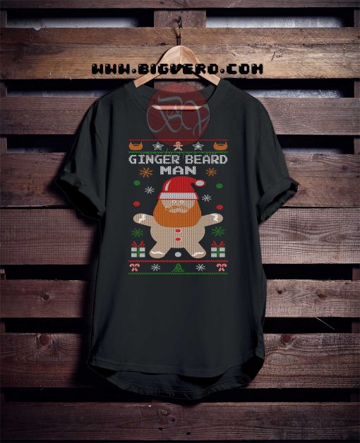 Ginger Beard Man Christmas Tshirt