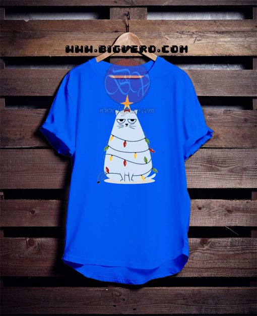 Grumpy Christmas Cat Tshirt