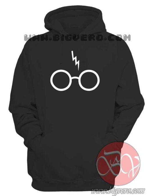 Harry Potter Scar and Glasses Hoodie