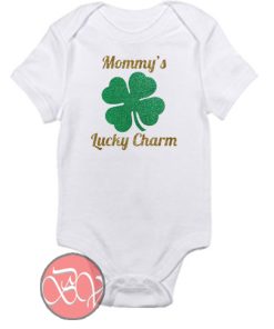 Mommy's Lucky Charm Baby Onesie