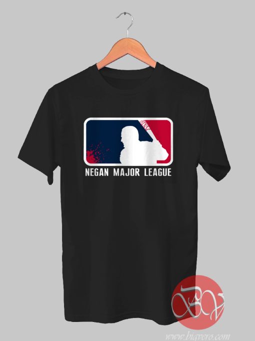 Negan Major League Tshirt