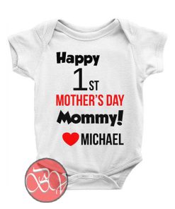 Personalized Happy 1st Mother's Day Mommy