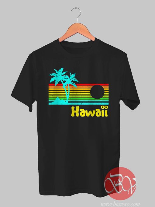Retro Vintage Hawaii Tshirt