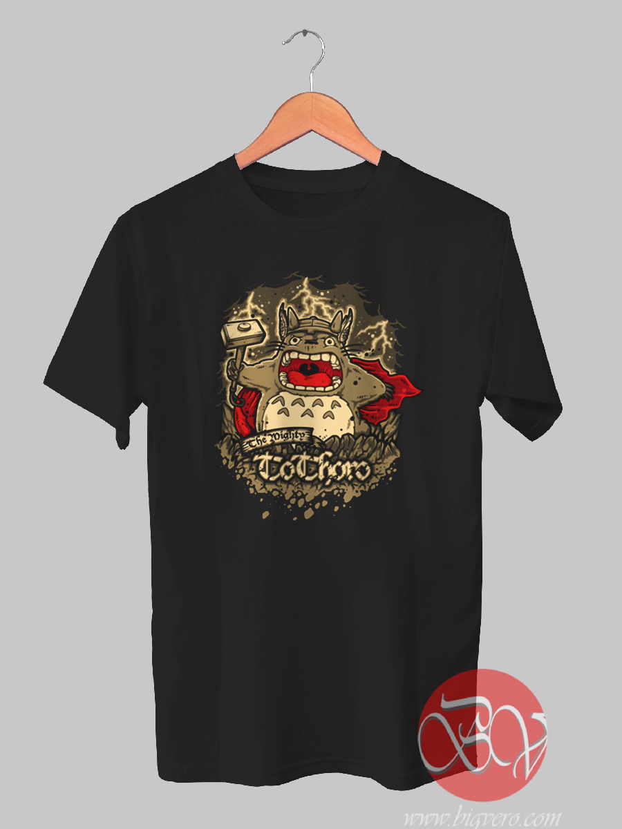 The Mighty Totoro Tshirt Cool Tshirt Designs - Bigvero.com