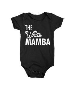 The White Mamba Baby Onesie