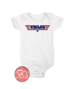 Wingman How I Met Baby Onesie