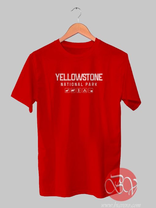Yellow Stone Camp Logo Tshirt