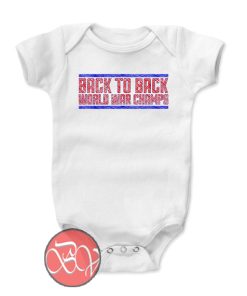 Back to Back World Champs Onesie